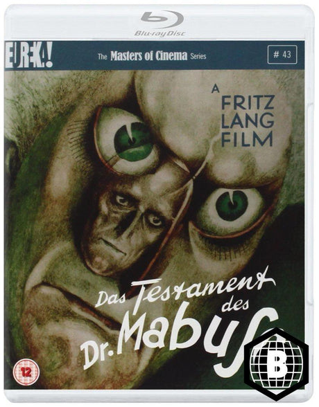 Das Testament Des Dr Mabuse (1933) [Masters of Cinema] Region B USED - Used Blu - Ray