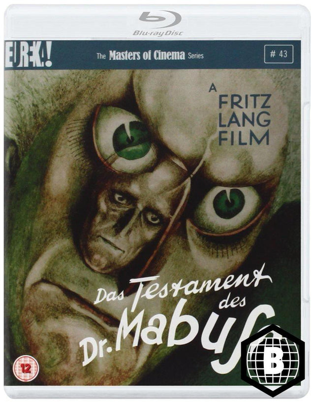 Das Testament Des Dr Mabuse (1933) [Masters of Cinema] Region B USED - Used Blu - Ray