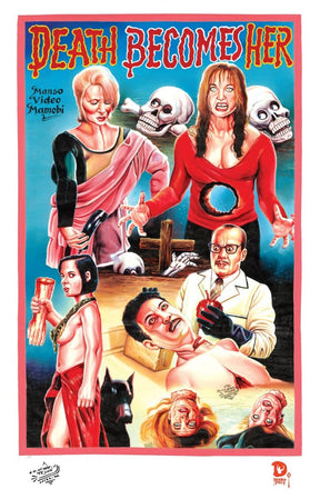 Death Becomes Her Ghanaian Poster - Posters/Stickers/Art