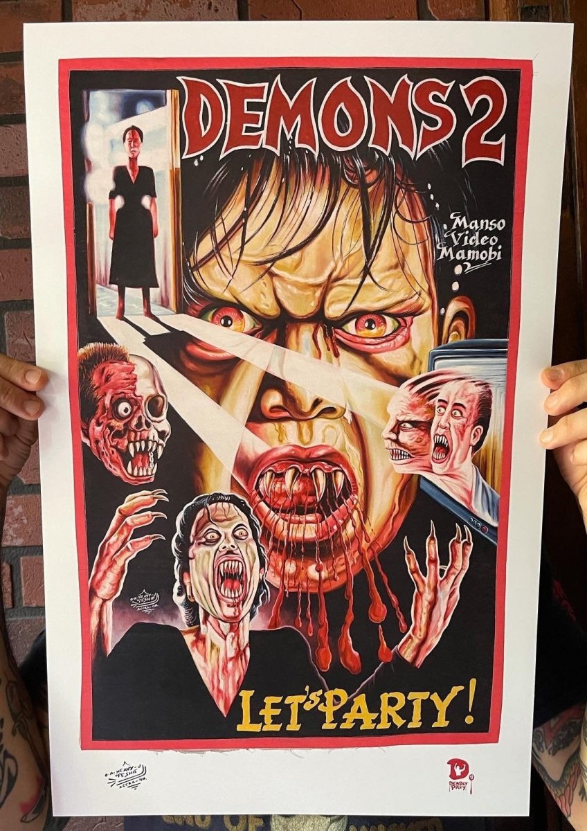 Demons 2 Ghanaian Poster - Posters/Stickers/Art