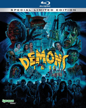 Demons I & II (Limited Edition Blu - Ray Set) w/SLIP - New Blu - Ray