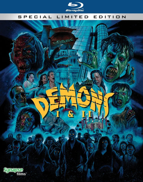Demons I & II (Limited Edition Blu - Ray Set) w/SLIP - New Blu - Ray