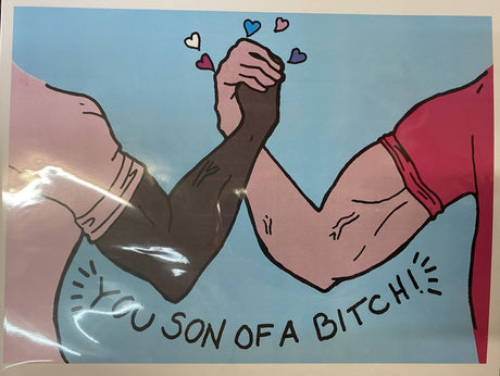 Dillon! Extra Glitter Print