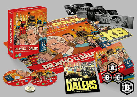 Dr. Who and the Daleks (4K UHD/Blu-Ray, Limited Collector's Edition w/ Rigid Foil Slipcase, Region Free/B)