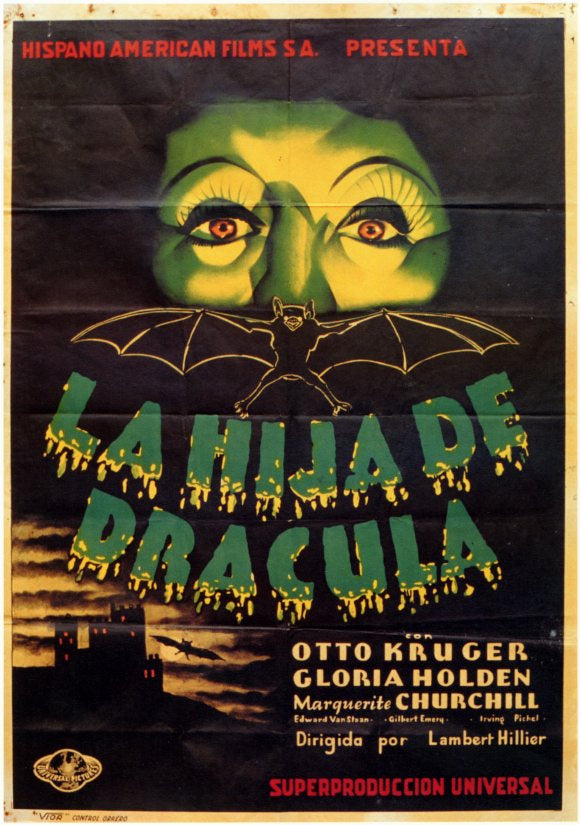 Dracula's Daughter Spanish Poster 11x17