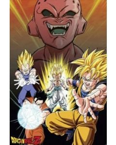 Dragon Ball Z BUU vs Siyans Poster PICKUP ONLY