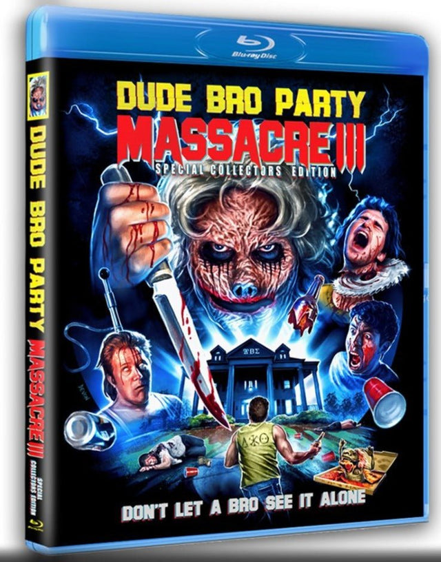 Dude Bro Party Massacre III Special Collector's Edition - New Blu - Ray