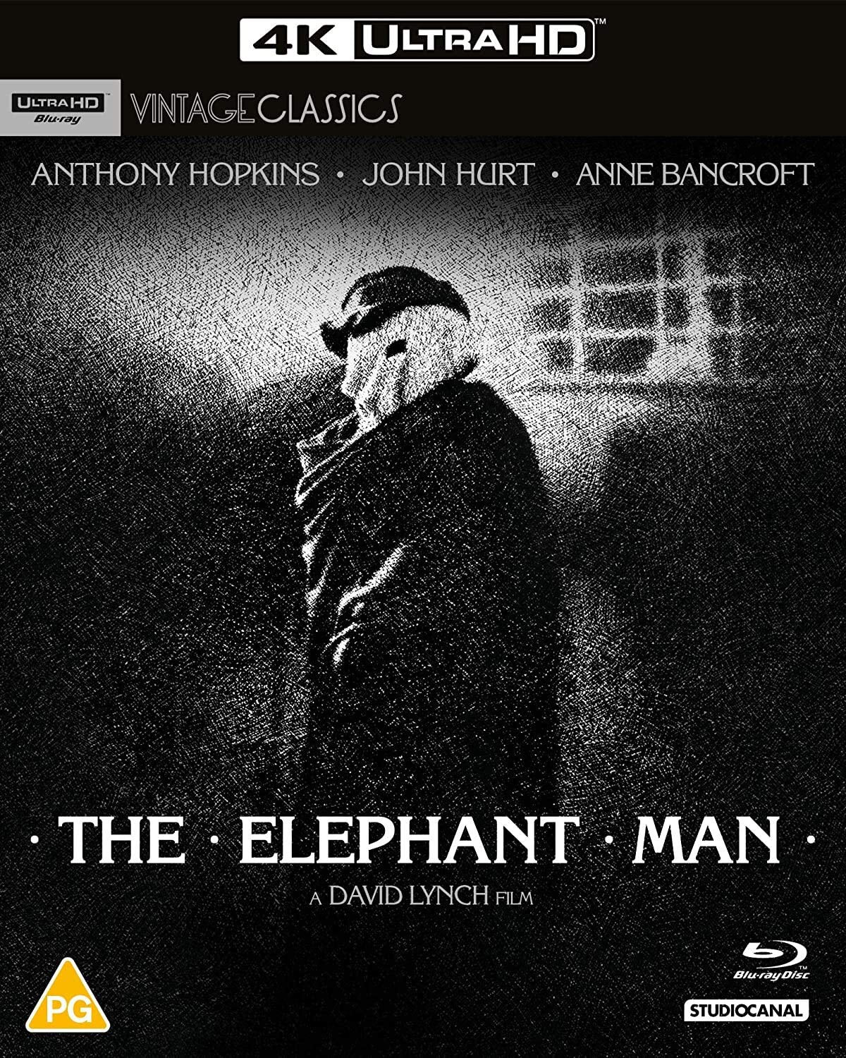 The Elephant Man (4K UHD, Region B) w/SLIP