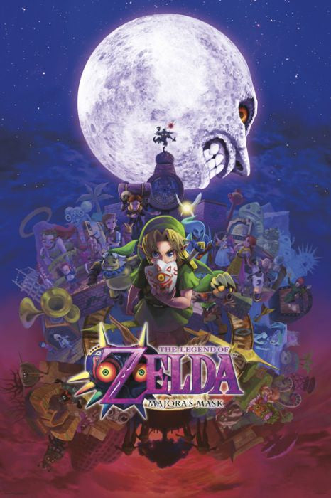 Poster Zelda Majora's Mask PICKUP ONLY