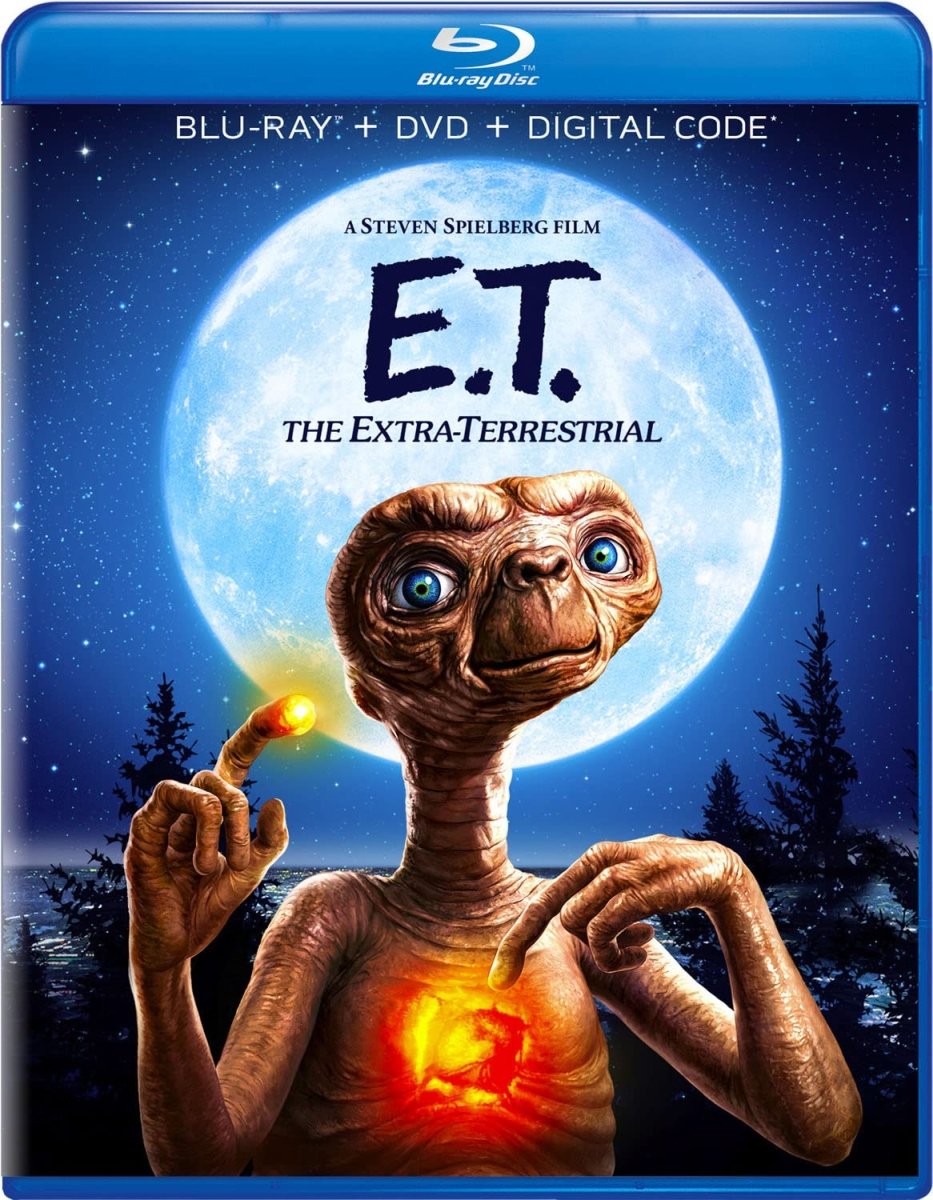 E.T. The Extra-Terrestrial (Blu-Ray, 40th Anniversary Edition) w/SLIP