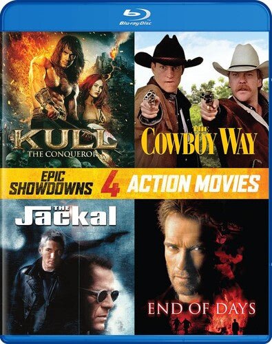 Epic Showdowns: 4 Action Movies - New Blu - Ray