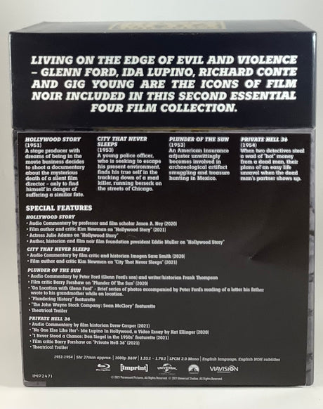 Essential Film Noir Collection 2: 1951-1954 (Limited Edition, Region Free) USED