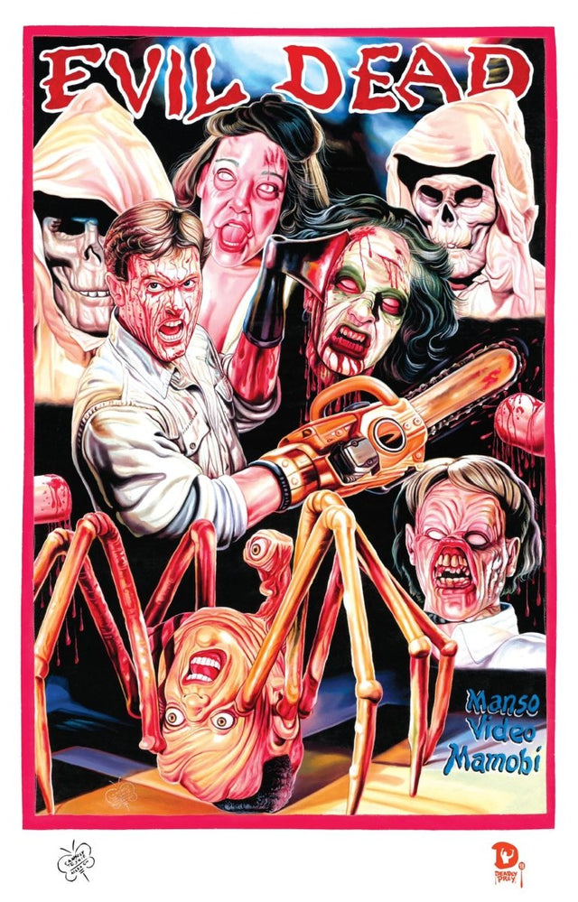Evil Dead by C.A. Wisely Ghanaian Poster - Posters/Stickers/Art