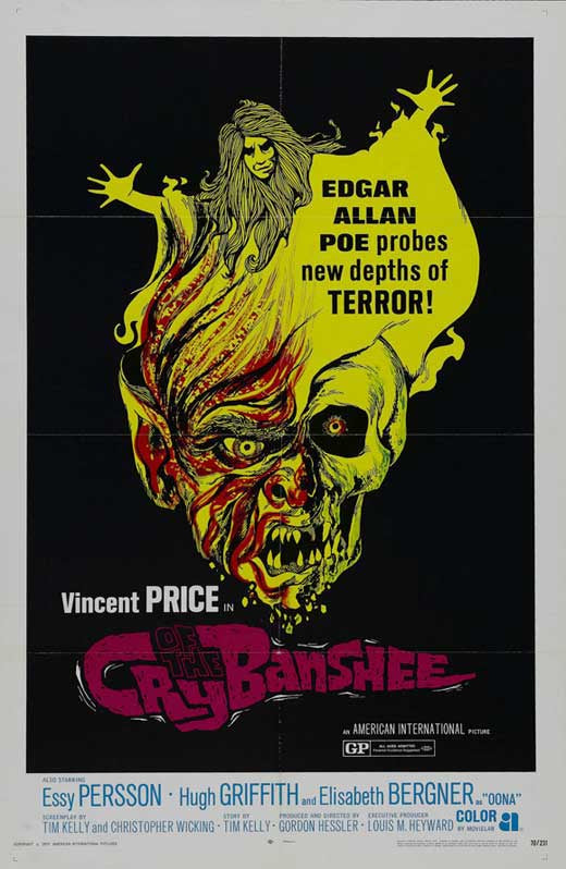 Cry of the Banshee Poster 11x17