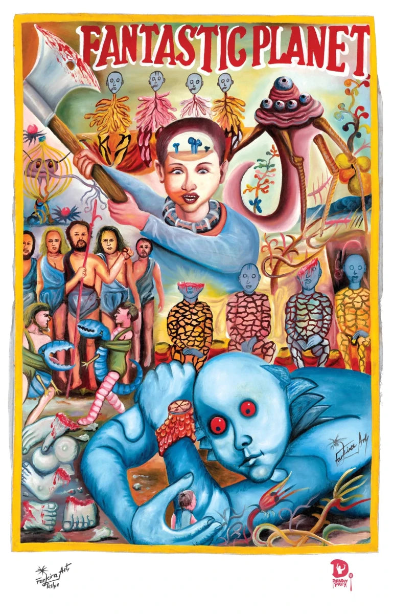 Fantastic Planet Ghanaian Poster - Posters/Stickers/Art