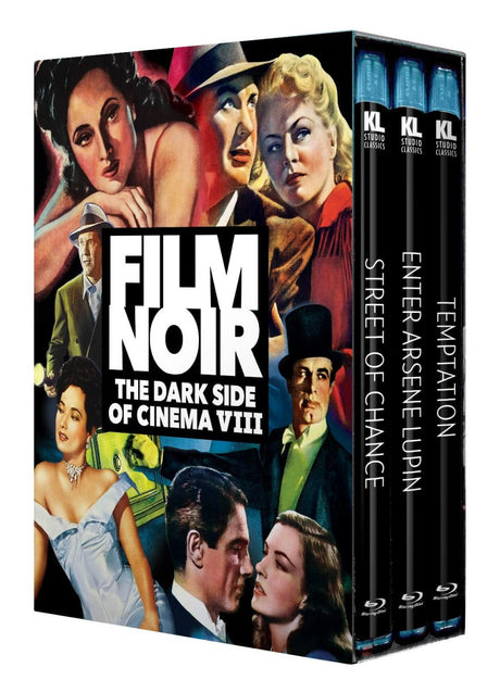 Film Noir: The Dark Side of Cinema VIII - New Blu - Ray