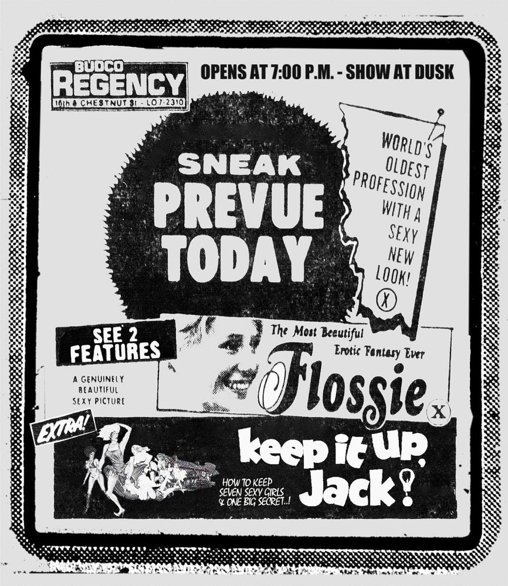 Flossie + Keep It Up (Drive-In Double Feature #15) USED