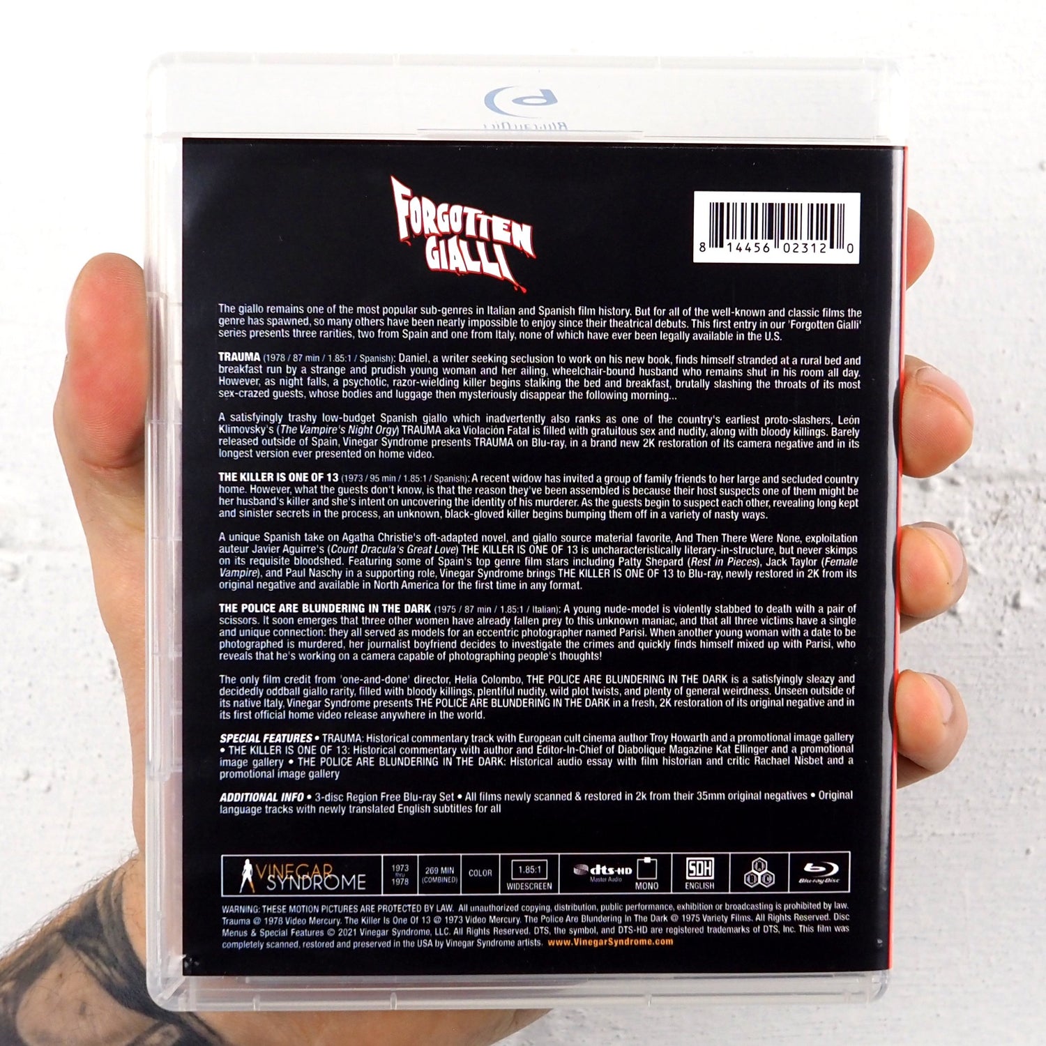 Forgotten Gialli: Volume 1 (Standard Edition)