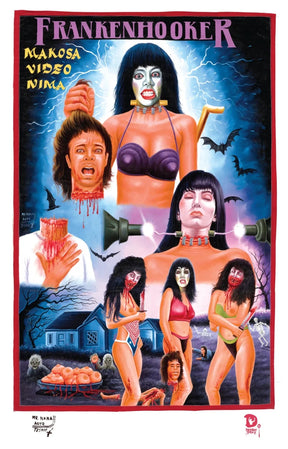 Frankenhooker Ghanaian Poster - Posters/Stickers/Art