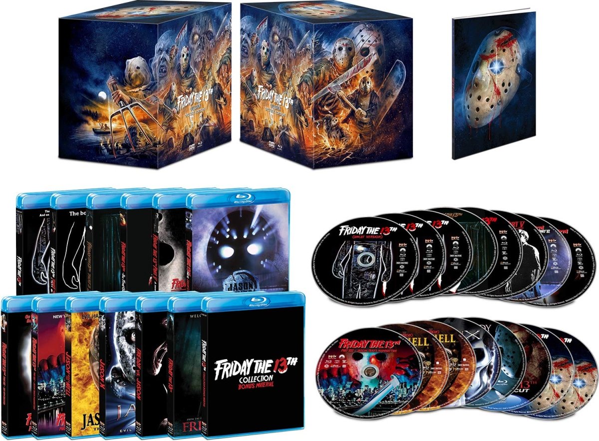 Friday the 13th Collection (Deluxe Edition) *see notes - New Blu - Ray