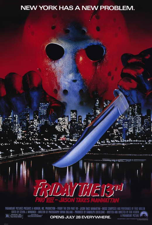 Friday the 13th Part VIII: Jason Takes Manhattan Poster 11x17
