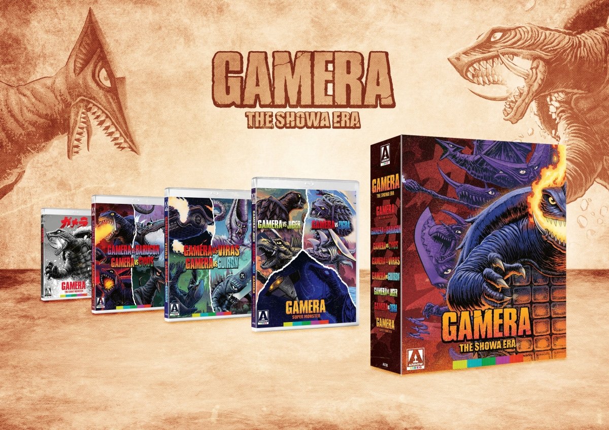 Gamera: The Showa Era - New Blu - Ray