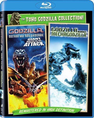 Godzilla Against Mechagodzilla / Godzilla, Mothra, And King Ghidorah: Giant Monsters All - Out Attack - New Blu - Ray