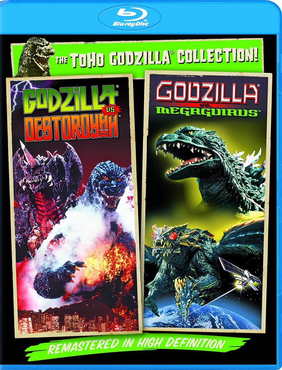 Godzilla vs. Destoroyah / Godzilla vs. Megaguirus - New Blu - Ray