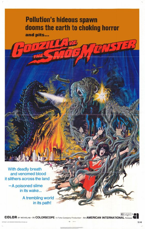 Godzilla vs. Smog Monster Poster 11x17