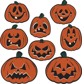 Halloween Pumpkin Cutouts - Posters/Stickers/Art