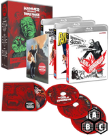 Hammer Horror Triple Shock: Volume 1 (Limited Edition, Region Free) - New Blu - Ray