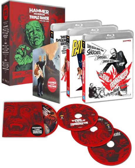 Hammer Horror Triple Shock: Volume 1 (Limited Edition, Region Free)