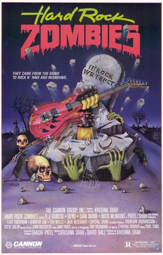 Hard Rock Zombies Poster 11x17