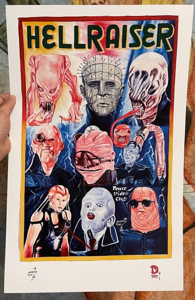 Hellraiser Ghanaian Poster - Posters/Stickers/Art
