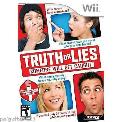 Truth or Lies Nintendo Wii NEW