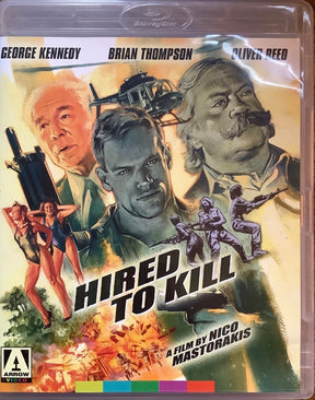 Hired to Kill w/BOOKLET USED - Used Blu - Ray