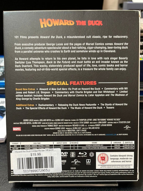 Howard the Duck Limited Edition (REGION B) USED
