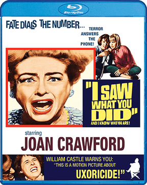 I Saw What You Did - New Blu - Ray
