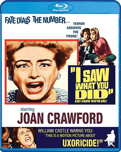 I Saw What You Did - New Blu - Ray