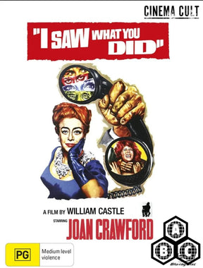I Saw What You Did (Region Free) w/SLIP - New Blu - Ray