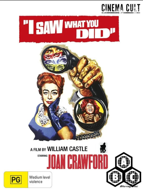 I Saw What You Did (Region Free) w/SLIP - New Blu - Ray