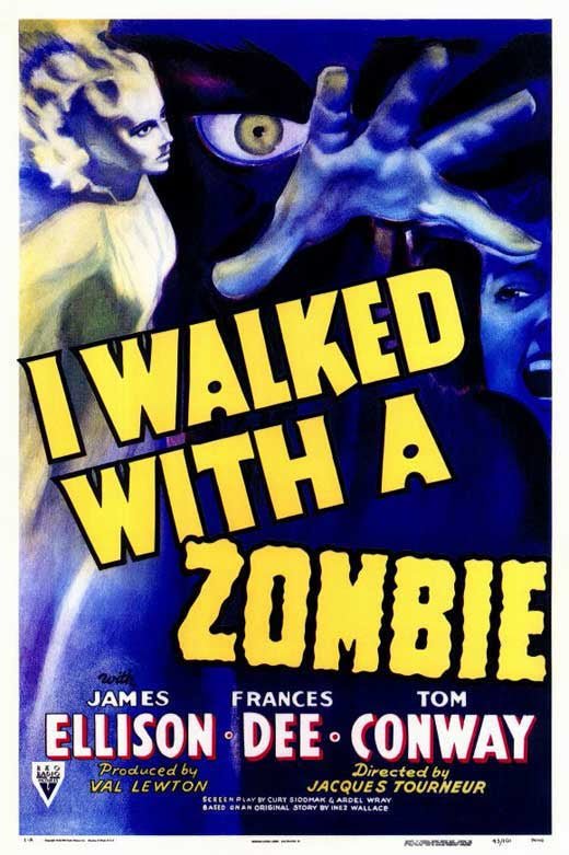 I Walked with a Zombie Poster 11x17