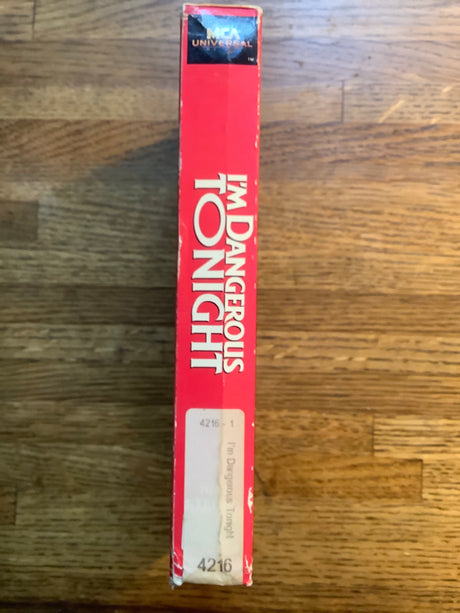 I'm Dangerous Tonight VHS