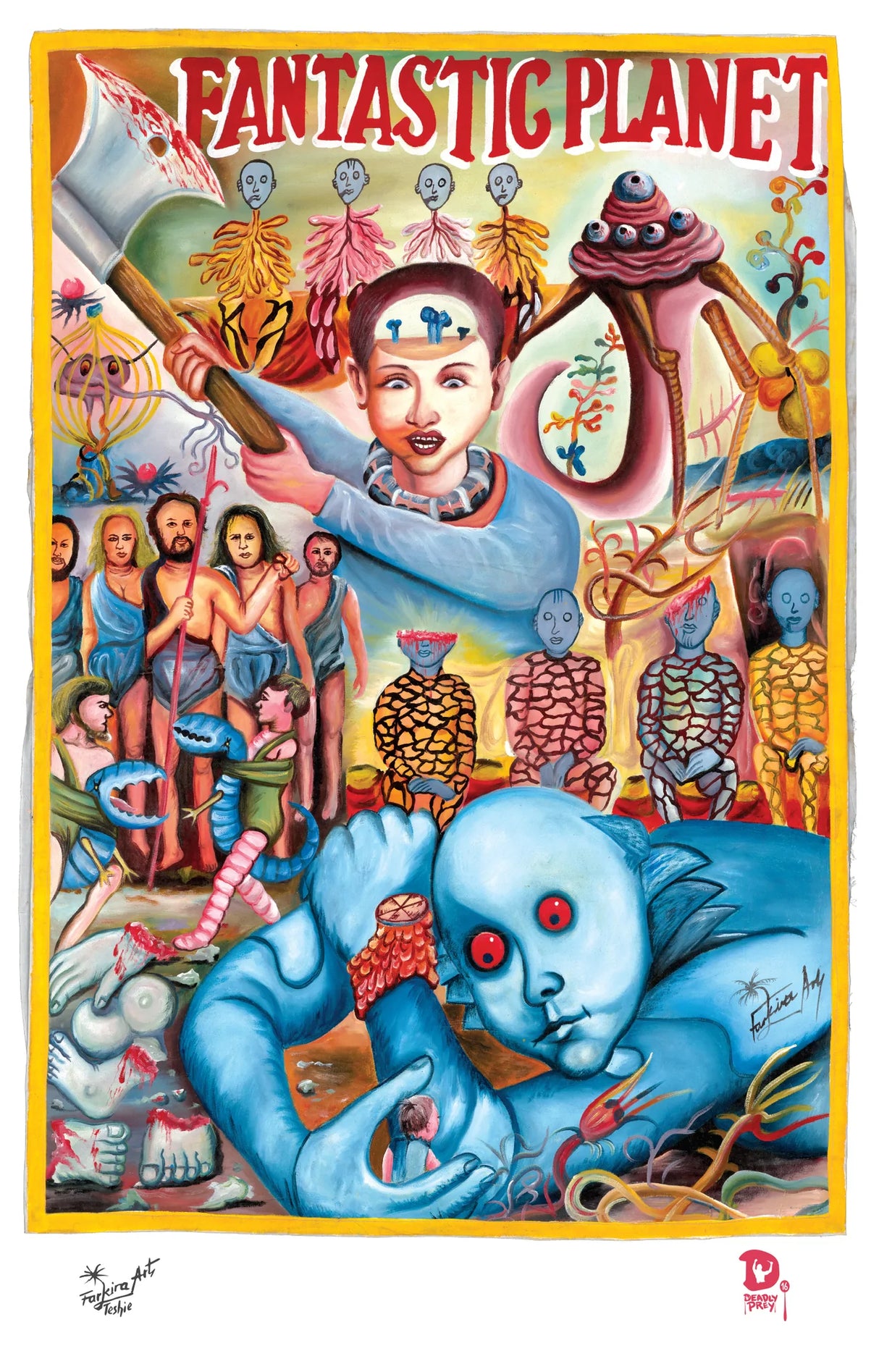 Fantastic Planet Ghanaian Poster