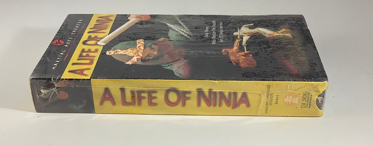 A Life of Ninja (SEALED) VHS