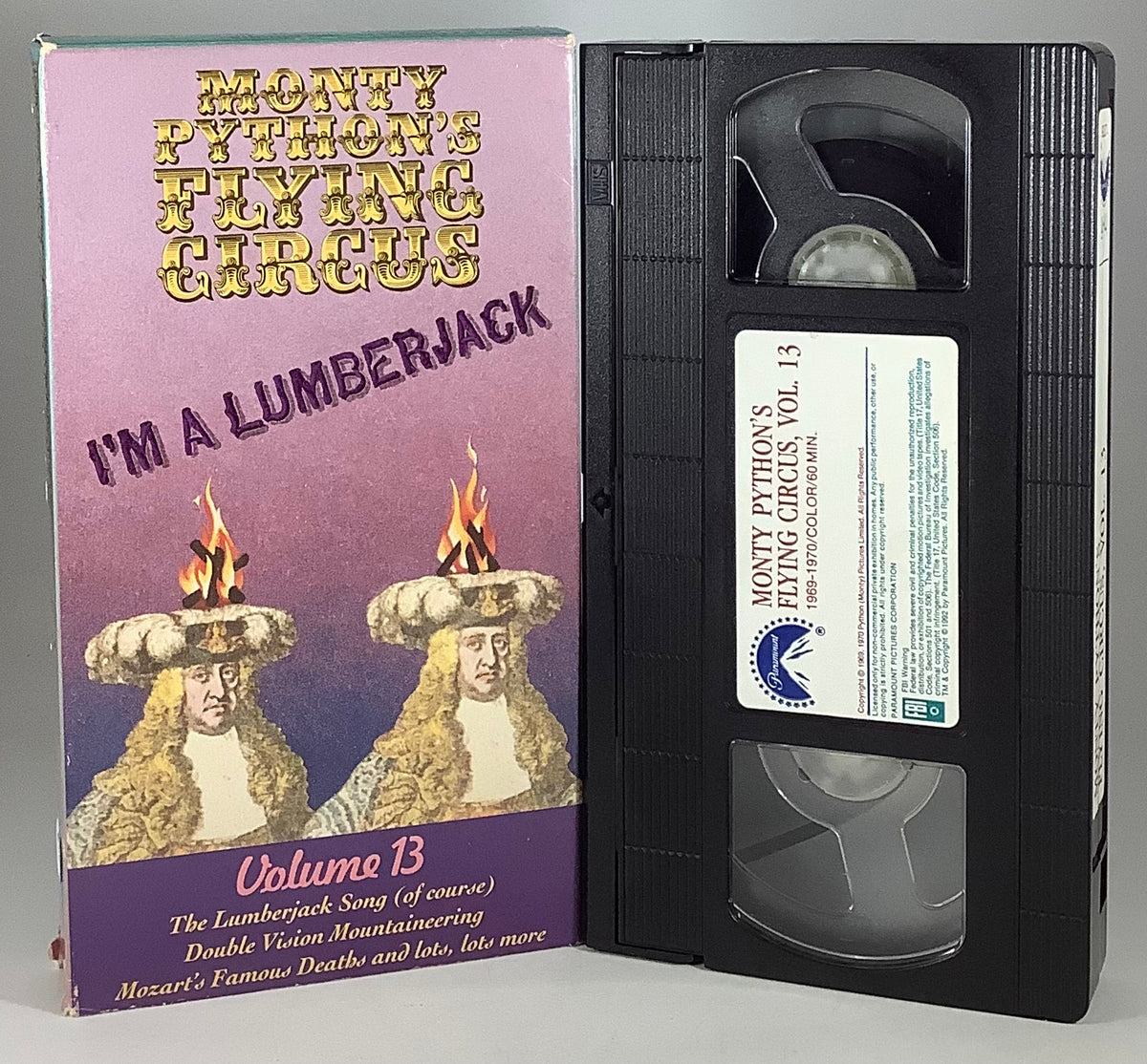 Monty Python's Flying Circus: I'm A Lumberjack - Volume 13 VHS – Orbit DVD