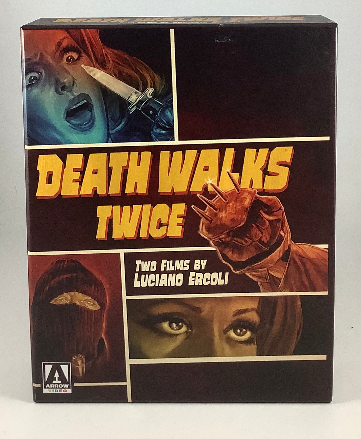 Death Walks Twice: Two Films by Luciano Ercoli Limited Edition USED