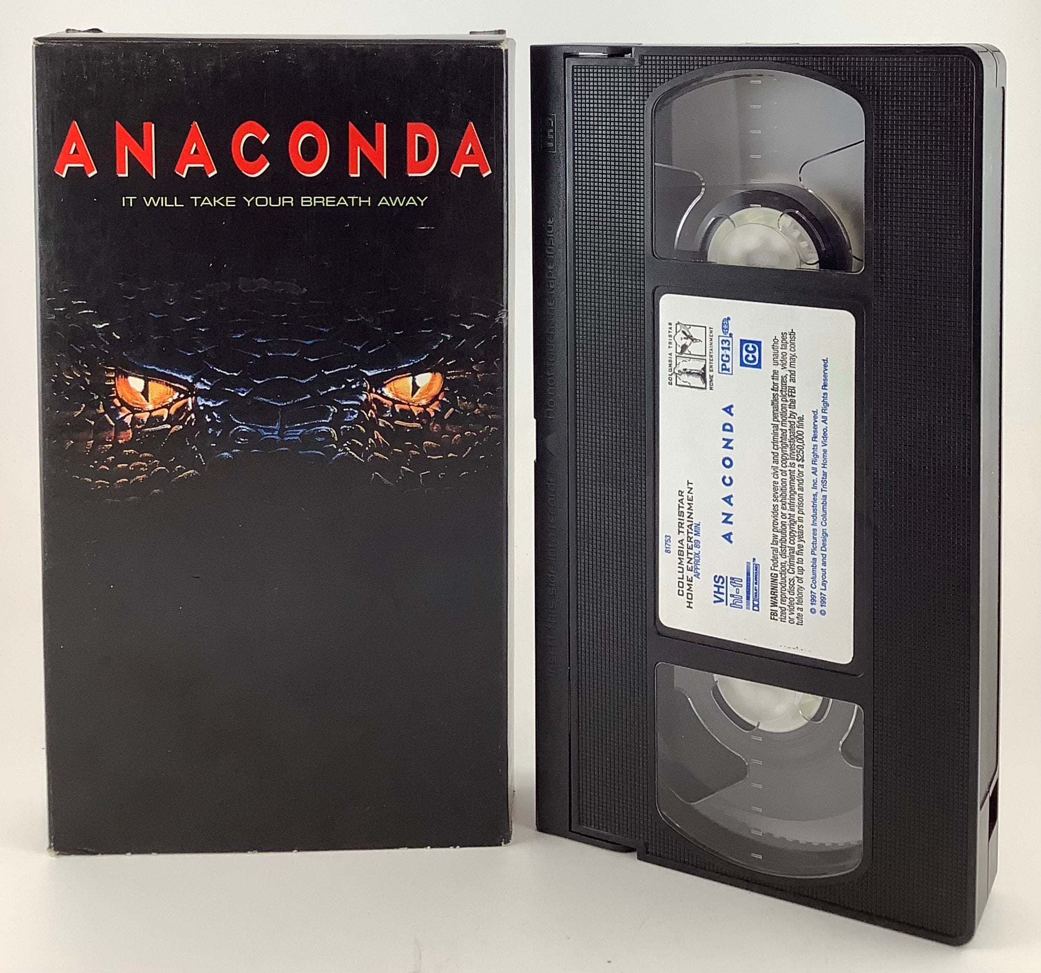 DVD　Anaconda　Orbit　VHS　–
