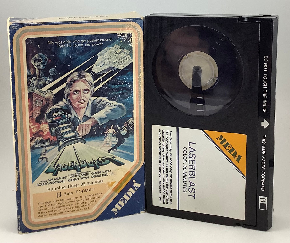 Laserblast Beta Tape