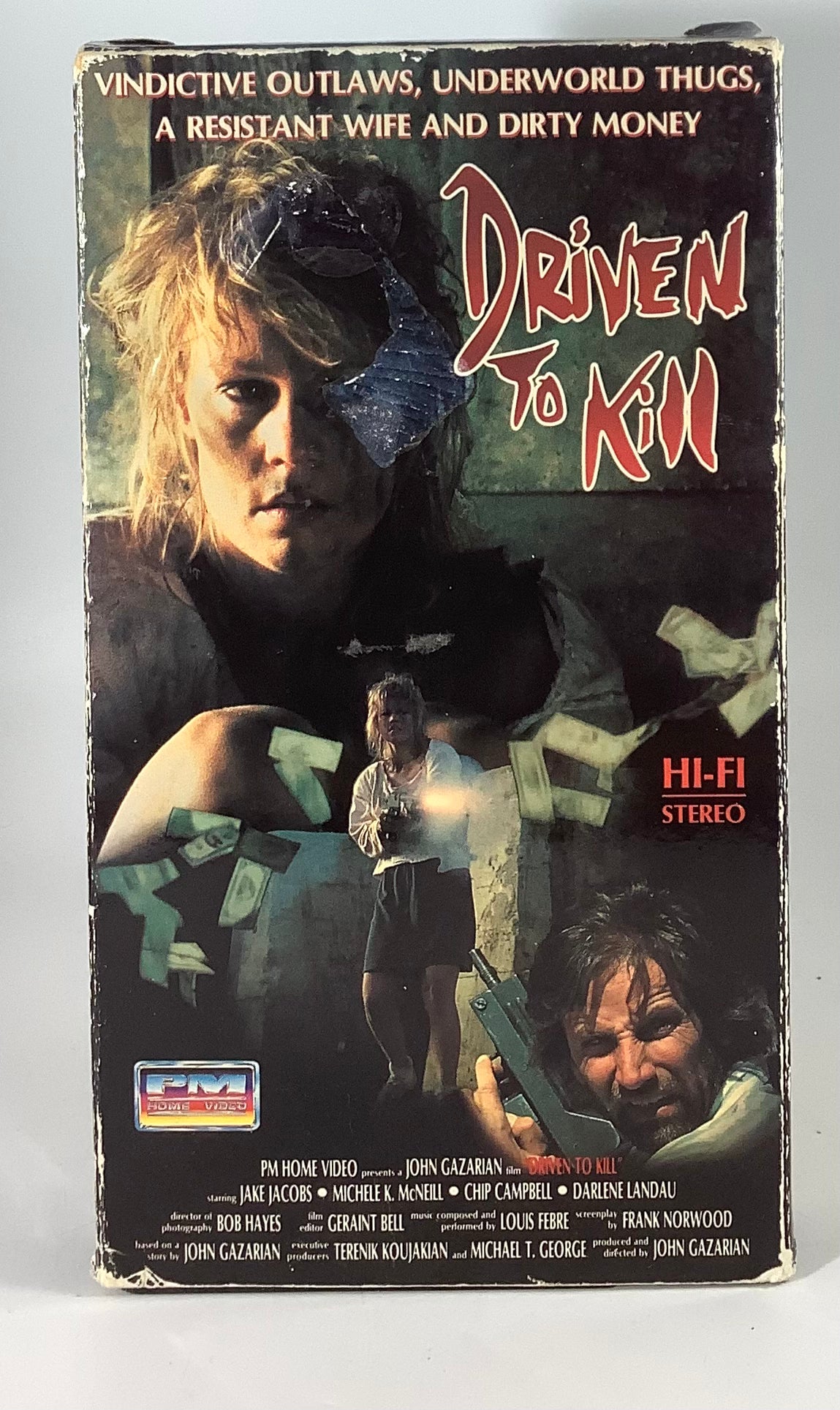 Driven to Kill VHS
